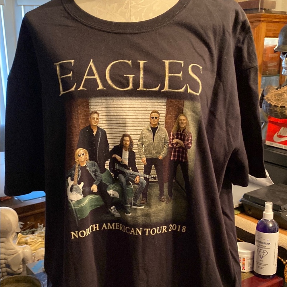 Eagles north american tour 2018 S tee shirt mens